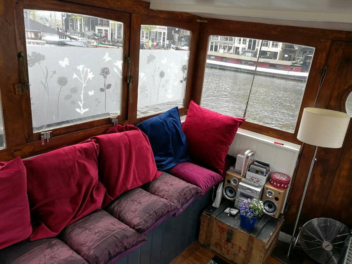 Waterloo Square River Vieuw Houseboat Amesterdão Exterior foto