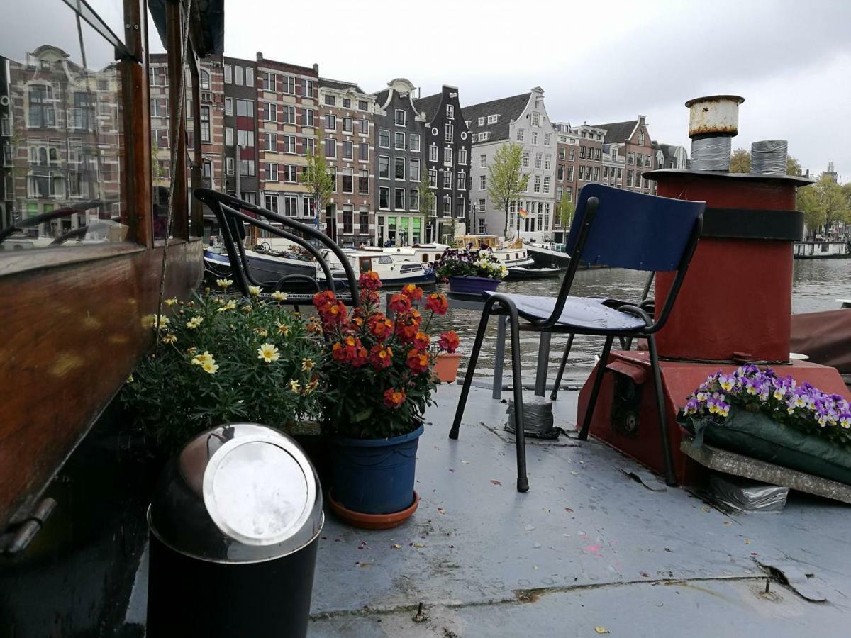 Waterloo Square River Vieuw Houseboat Amesterdão Exterior foto